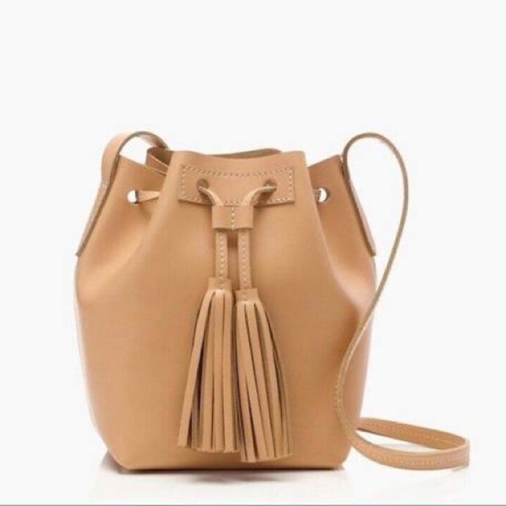🧡J.CREW Leather Crossbody Bucket Bag 🧡